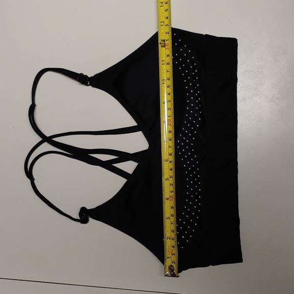 PINK Victoria's Secret Studded Strappy Back Sports Bra S - Picture 11 of 14